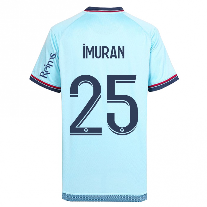 Hombre Fútbol Camiseta Rofiat Adenike Imuran #25 Cielo Azul 2ª Equipación 2023/24