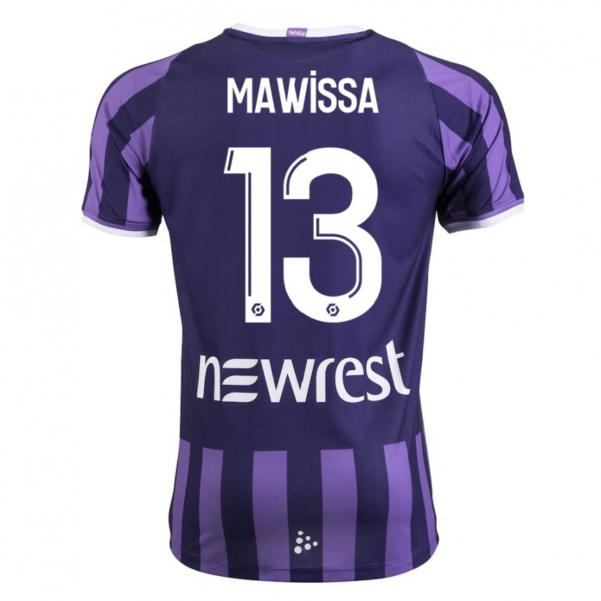 Hombre Fútbol Camiseta Christian Mawissa Elebi #13 Morado 2ª Equipación 2023/24