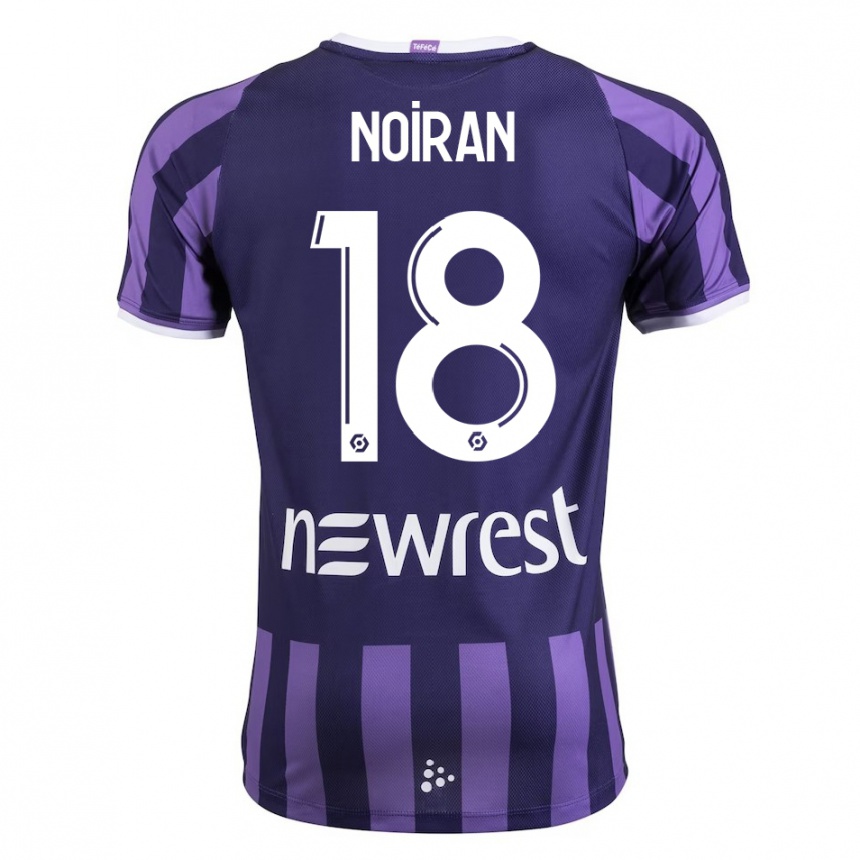 Hombre Fútbol Camiseta Clara Noiran #18 Morado 2ª Equipación 2023/24