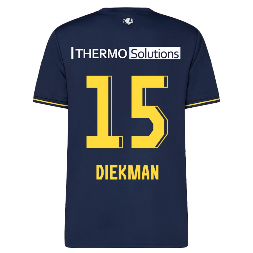 Hombre Fútbol Camiseta Jill Diekman #15 Armada 2ª Equipación 2023/24