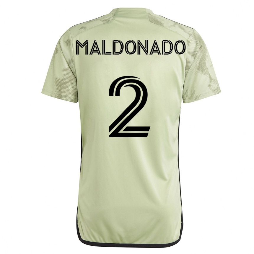 Hombre Fútbol Camiseta Denil Maldonado #2 Verde 2ª Equipación 2023/24