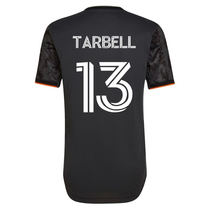 Hombre Fútbol Camiseta Andrew Tarbell #13 Negro 2ª Equipación 2023/24