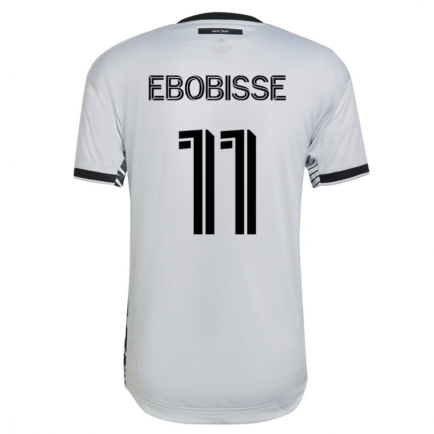 Hombre Fútbol Camiseta Jeremy Ebobisse #11 Blanco 2ª Equipación 2023/24