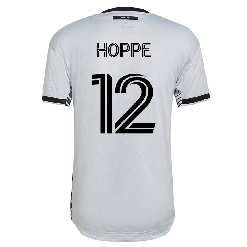 Hombre Fútbol Camiseta Matthew Hoppe #12 Blanco 2ª Equipación 2023/24