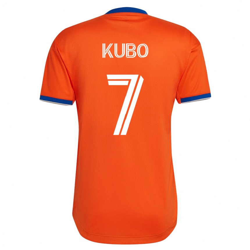 Hombre Fútbol Camiseta Yuya Kubo #7 Blanco 2ª Equipación 2023/24