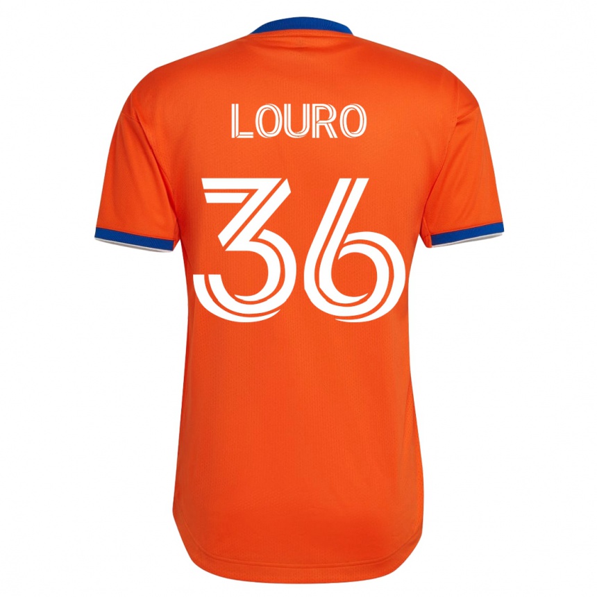 Hombre Fútbol Camiseta Evan Louro #36 Blanco 2ª Equipación 2023/24