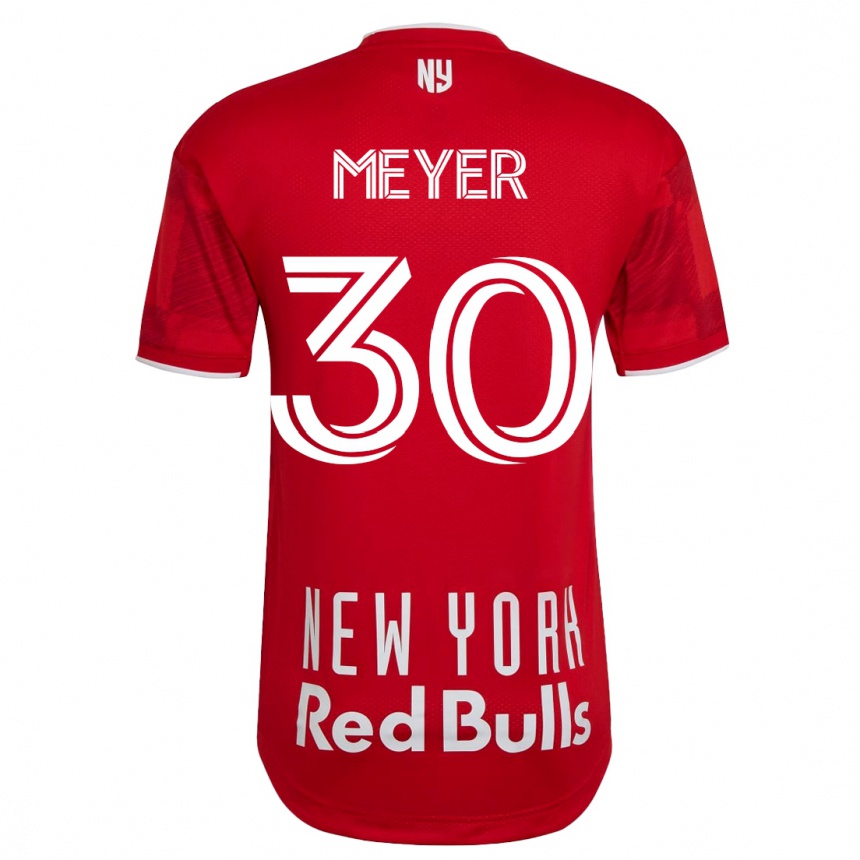 Hombre Fútbol Camiseta Will Meyer #30 Beige-Dorado 2ª Equipación 2023/24