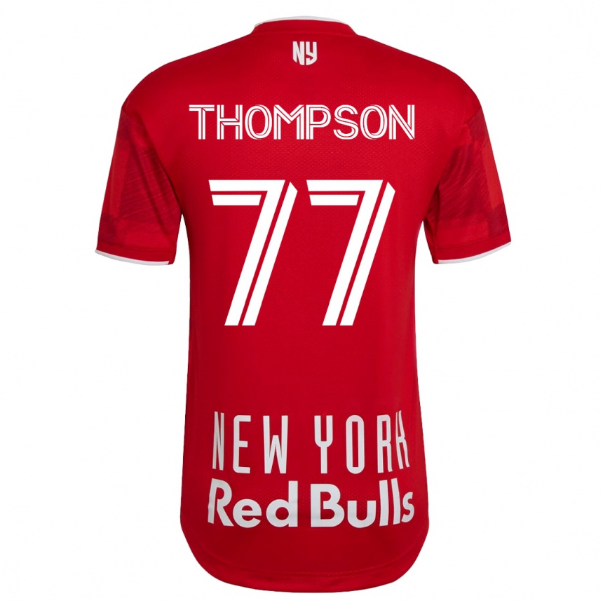 Hombre Fútbol Camiseta Amos Shapiro-Thompson #77 Beige-Dorado 2ª Equipación 2023/24