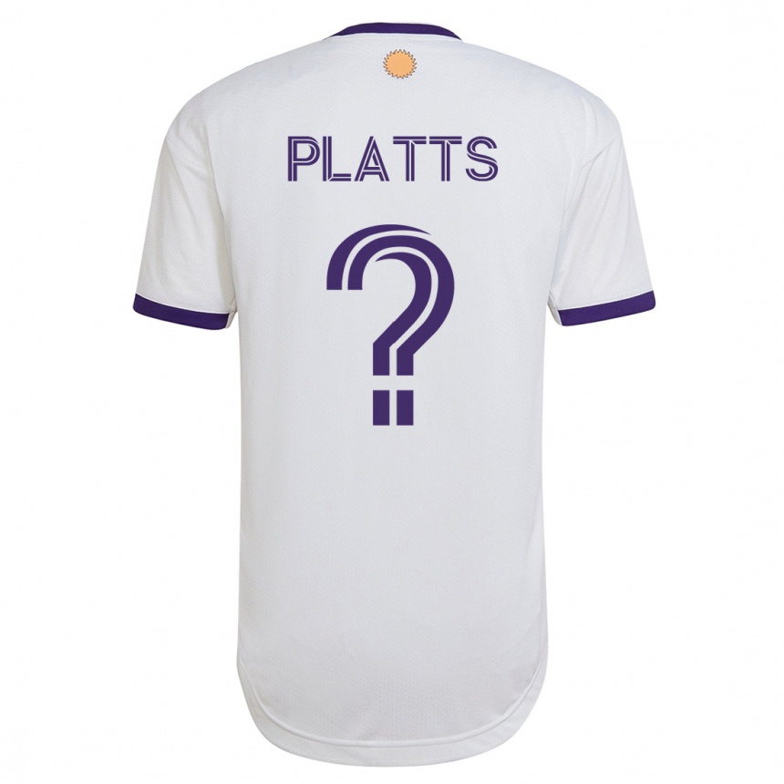 Hombre Fútbol Camiseta Shawn Platts #0 Blanco 2ª Equipación 2023/24