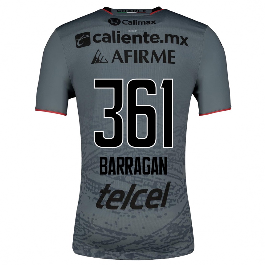 Hombre Fútbol Camiseta Jesús Barragán #361 Gris 2ª Equipación 2023/24