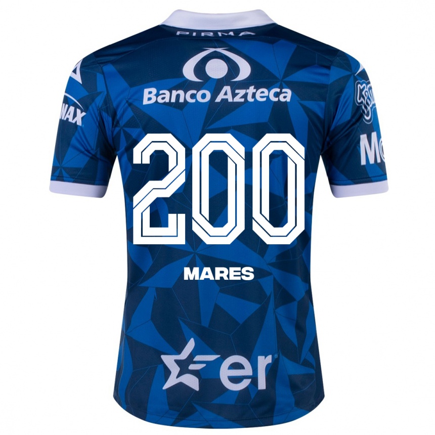Hombre Fútbol Camiseta Cristian Mares #200 Azul 2ª Equipación 2023/24