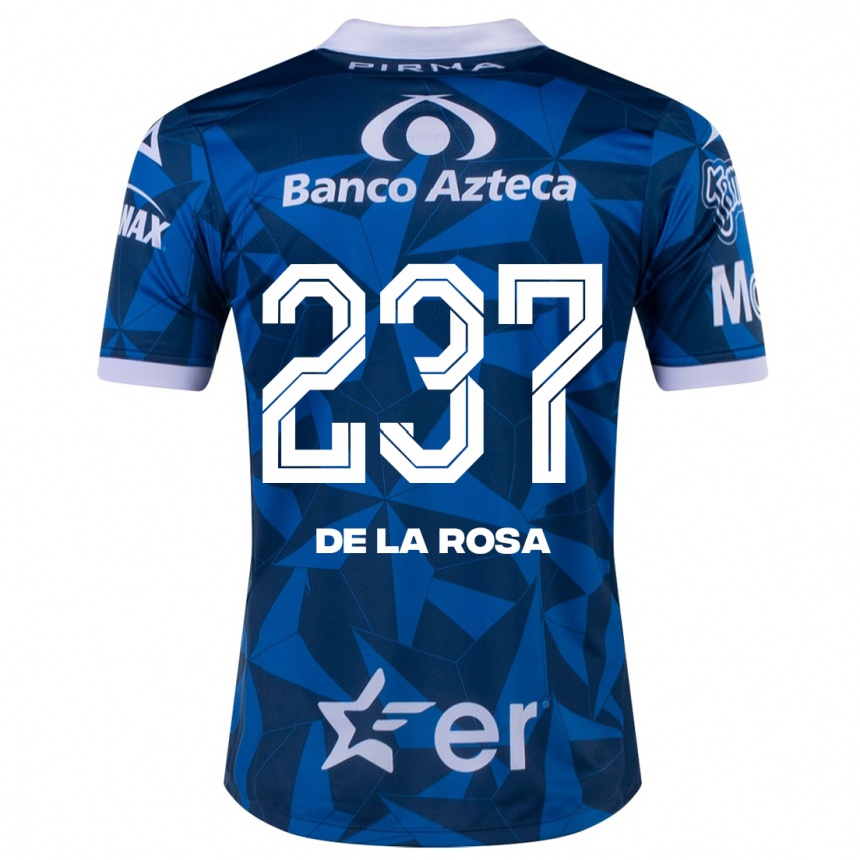 Hombre Fútbol Camiseta Álvaro De La Rosa #237 Azul 2ª Equipación 2023/24