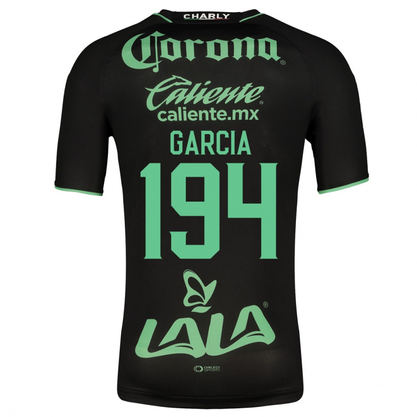 Hombre Fútbol Camiseta Anthony García #194 Negro 2ª Equipación 2023/24