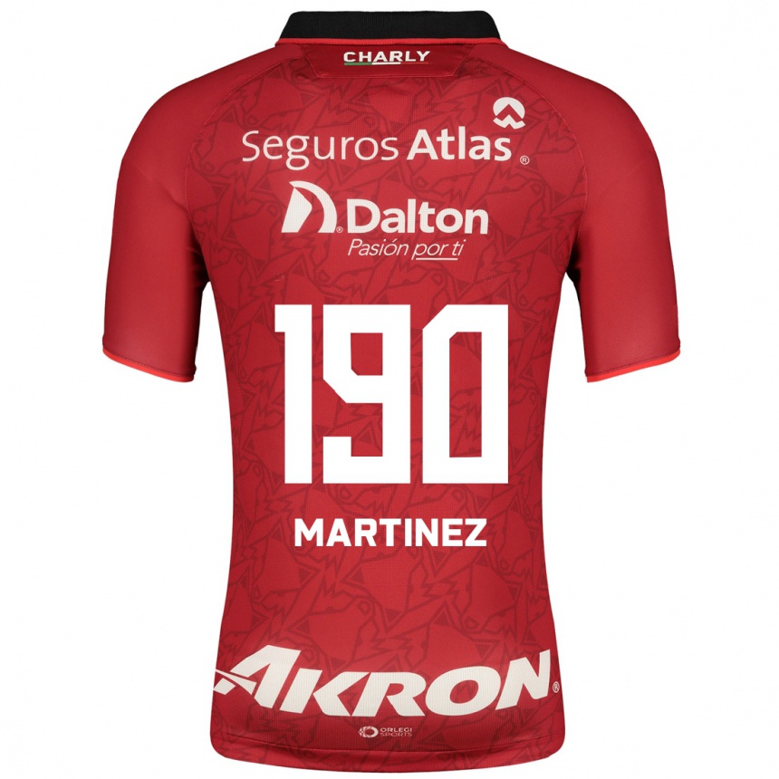 Hombre Fútbol Camiseta Luis Carlos Martínez #190 Rojo 2ª Equipación 2023/24