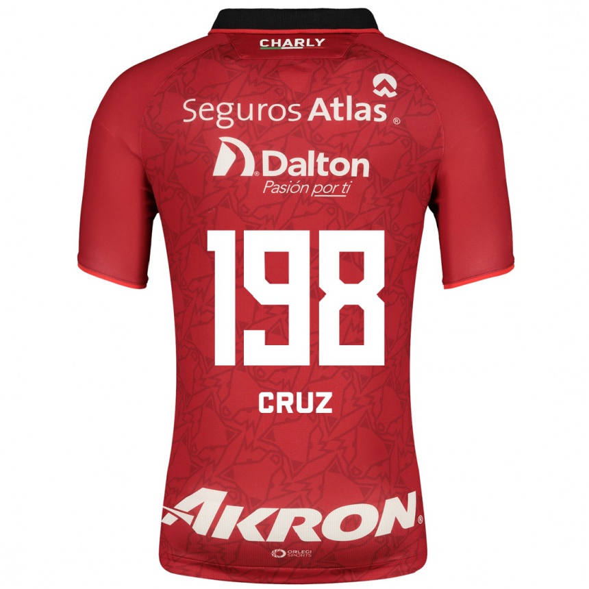 Hombre Fútbol Camiseta Carlos Cruz #198 Rojo 2ª Equipación 2023/24