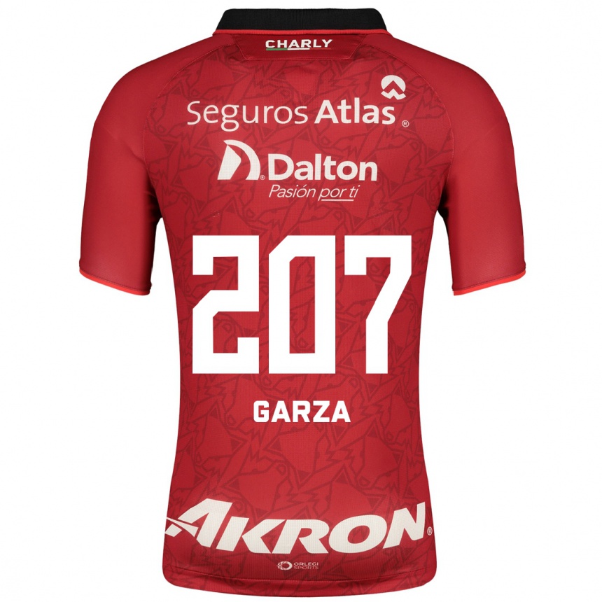 Hombre Fútbol Camiseta Rodolfo Garza #207 Rojo 2ª Equipación 2023/24