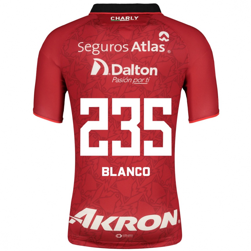 Hombre Fútbol Camiseta Luis Blanco #235 Rojo 2ª Equipación 2023/24