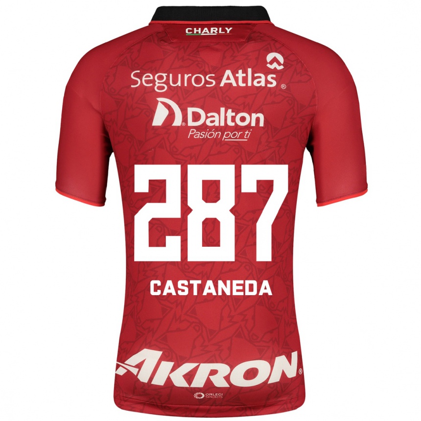 Hombre Fútbol Camiseta Mariano Castañeda #287 Rojo 2ª Equipación 2023/24