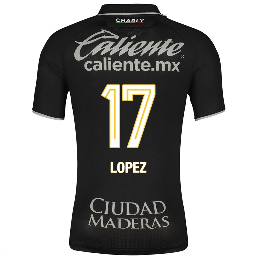 Hombre Fútbol Camiseta Nicolás López #17 Negro 2ª Equipación 2023/24