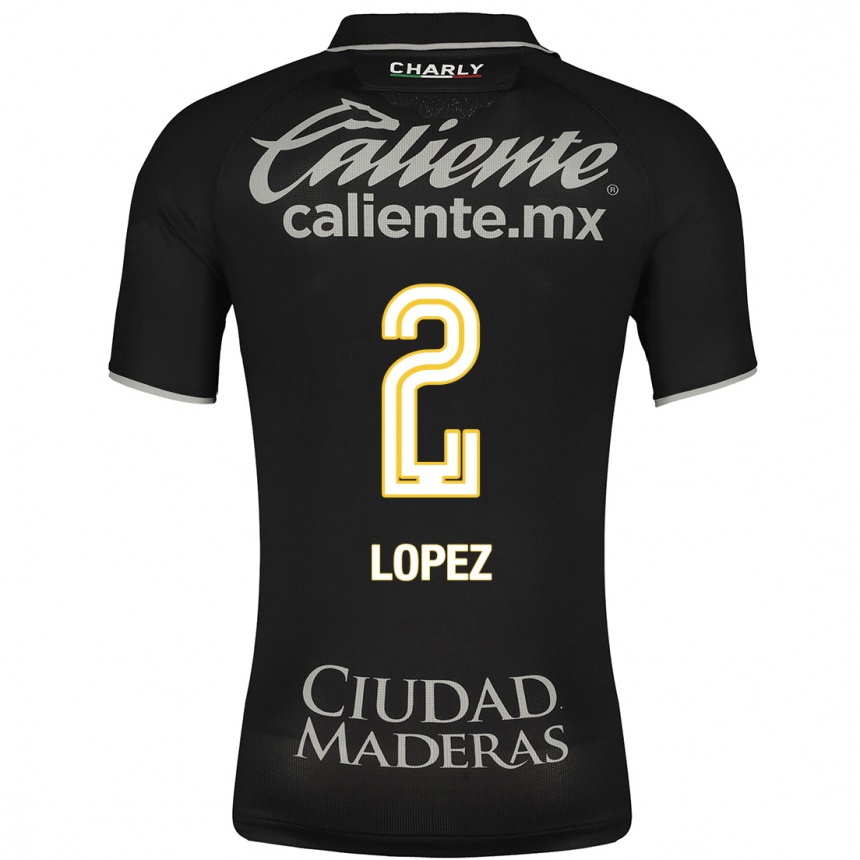 Hombre Fútbol Camiseta Vanessa López #2 Negro 2ª Equipación 2023/24
