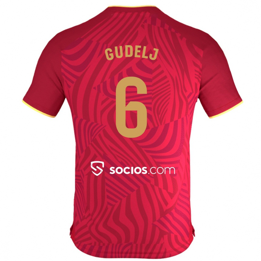 Hombre Fútbol Camiseta Nemanja Gudelj #6 Rojo 2ª Equipación 2023/24