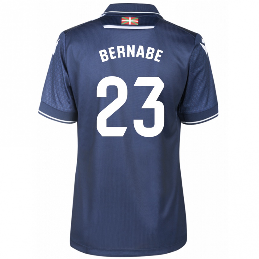 Hombre Fútbol Camiseta Alejandra Bernabé De Santiago #23 Armada 2ª Equipación 2023/24