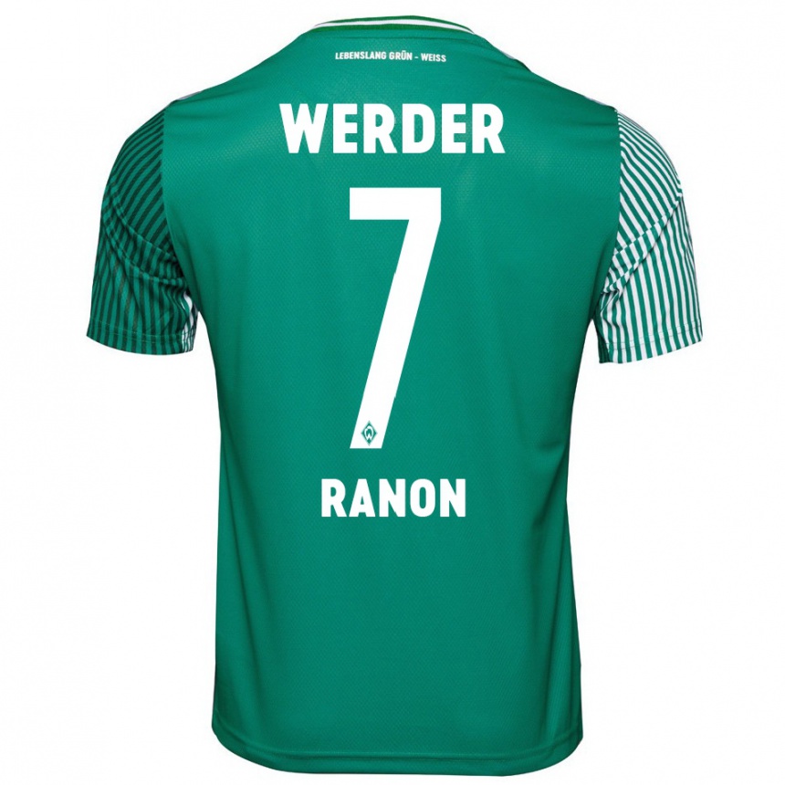 Mujer Fútbol Camiseta Yuval Ranon #7 Verde 1ª Equipación 2023/24