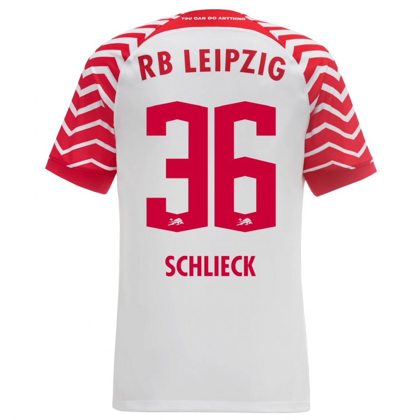 Mujer Fútbol Camiseta Timo Schlieck #36 Blanco 1ª Equipación 2023/24