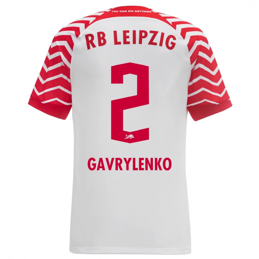 Mujer Fútbol Camiseta Oleksandr Gavrylenko #2 Blanco 1ª Equipación 2023/24