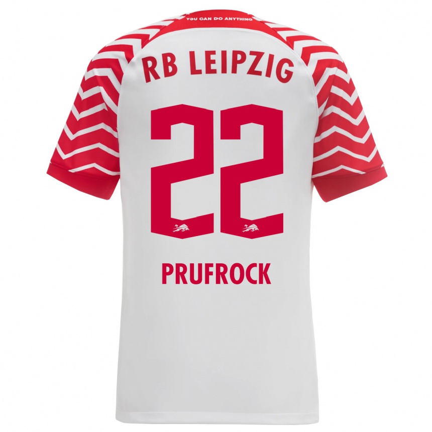 Mujer Fútbol Camiseta Silas Prüfrock #22 Blanco 1ª Equipación 2023/24