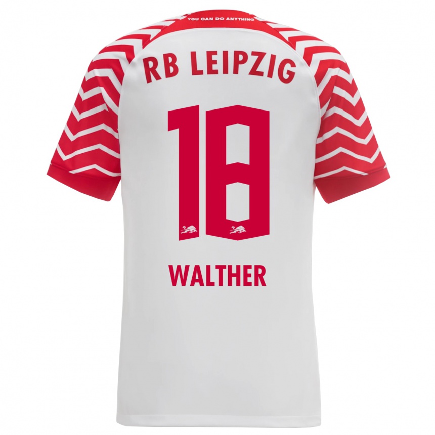 Mujer Fútbol Camiseta Mika Walther #18 Blanco 1ª Equipación 2023/24