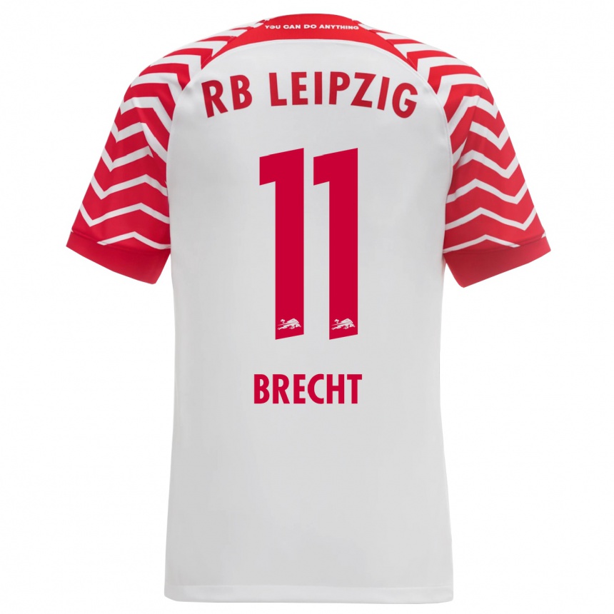 Mujer Fútbol Camiseta Barbara Brecht #11 Blanco 1ª Equipación 2023/24