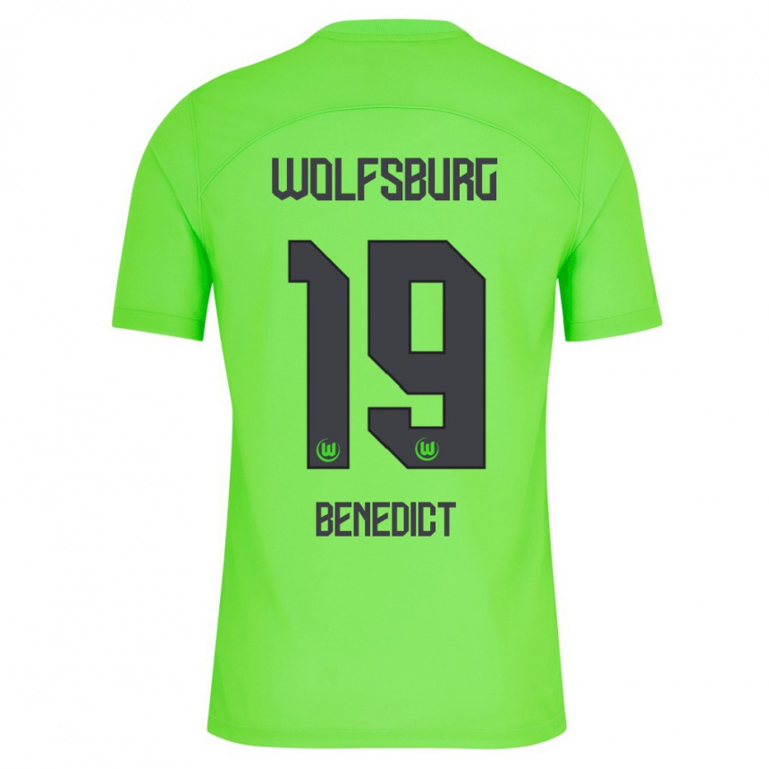 Mujer Fútbol Camiseta Trevor Benedict #19 Verde 1ª Equipación 2023/24