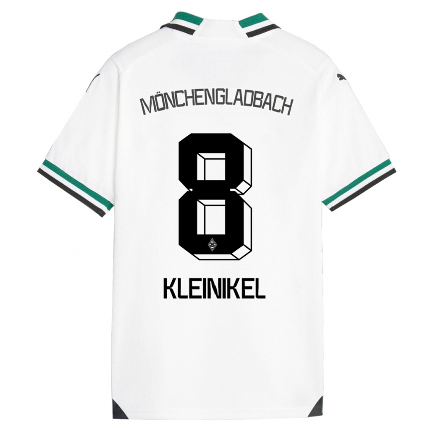 Mujer Fútbol Camiseta Nadja Kleinikel #8 Blanco Verde 1ª Equipación 2023/24