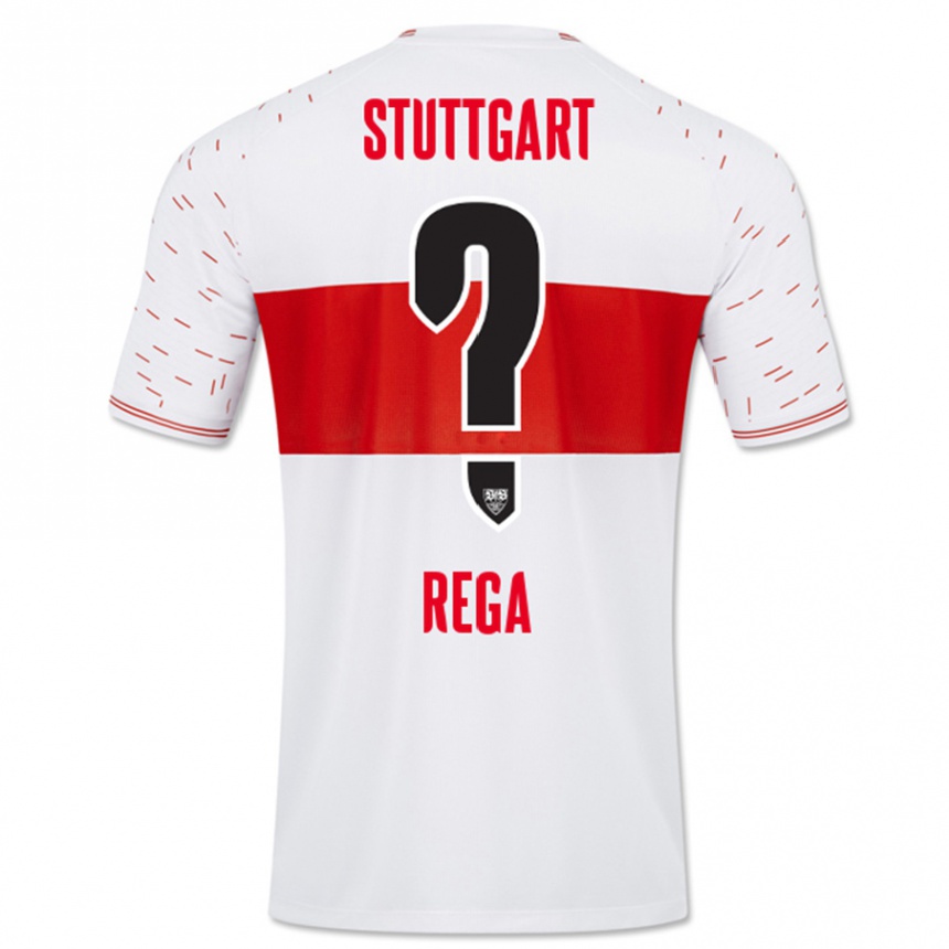 Mujer Fútbol Camiseta Luca Rega #0 Blanco 1ª Equipación 2023/24
