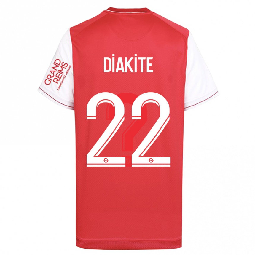 Mujer Fútbol Camiseta Oumar Diakité #22 Rojo 1ª Equipación 2023/24