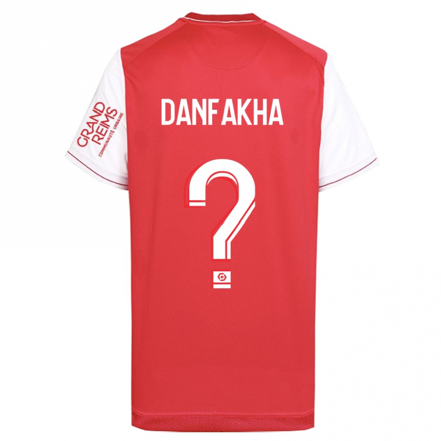 Mujer Fútbol Camiseta Dialla Danfakha #0 Rojo 1ª Equipación 2023/24