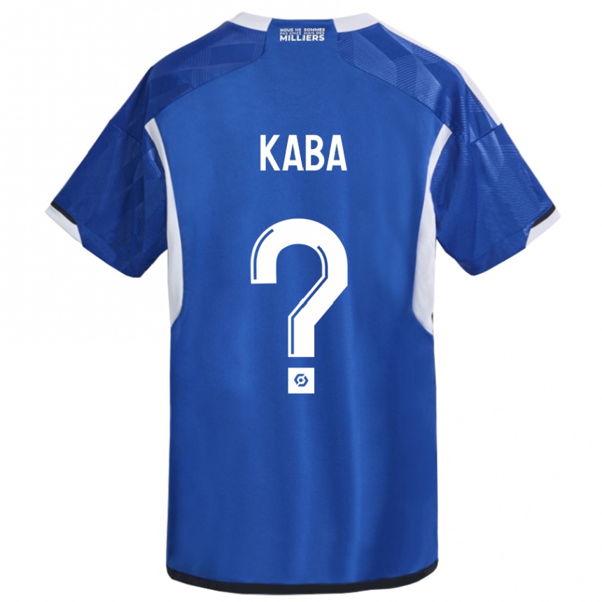 Mujer Fútbol Camiseta Kanfory Kaba #0 Azul 1ª Equipación 2023/24