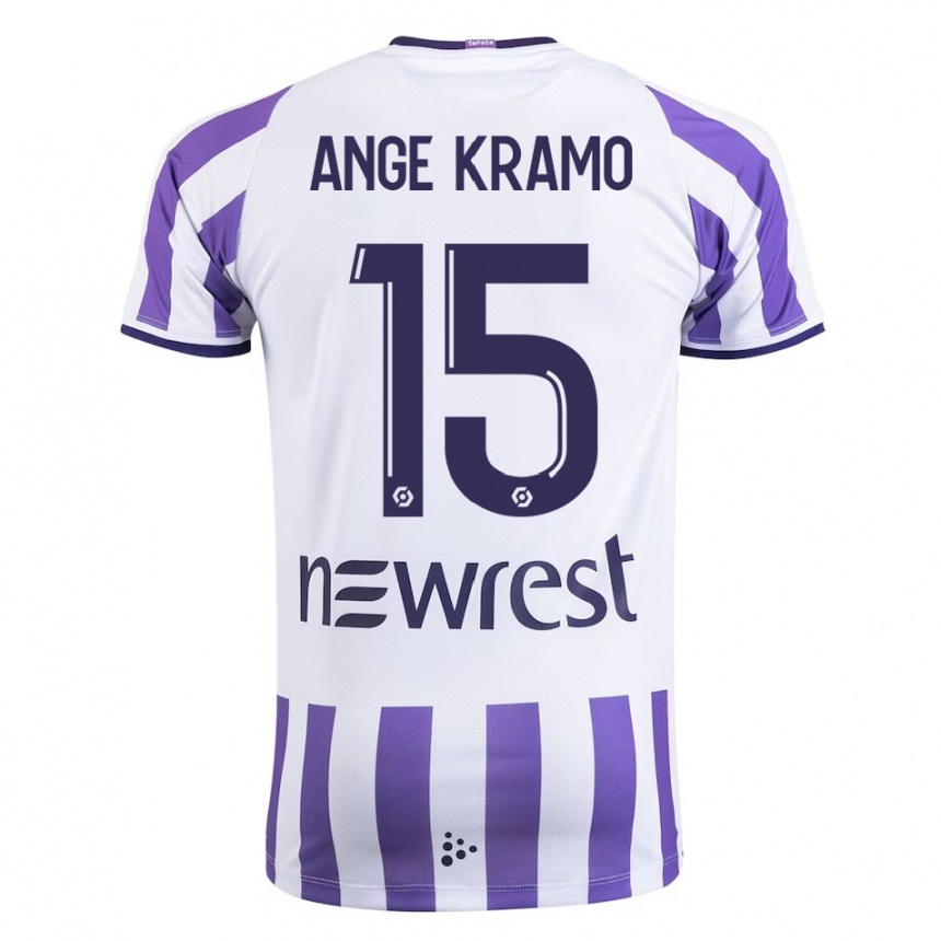 Mujer Fútbol Camiseta Marie Ange Kramo #15 Blanco 1ª Equipación 2023/24
