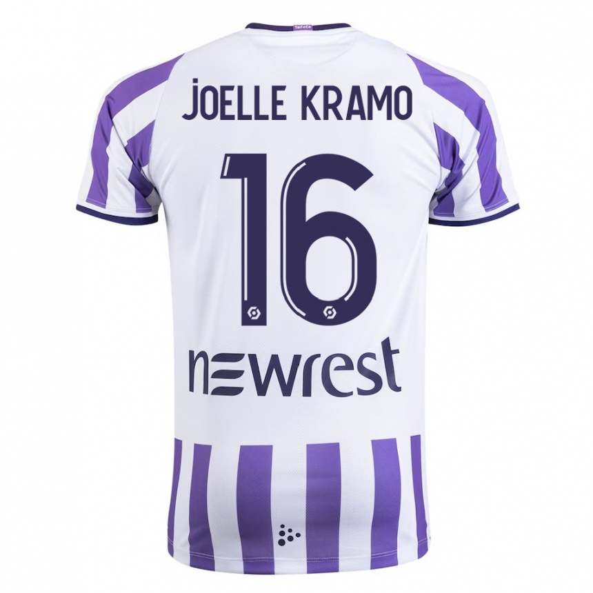 Mujer Fútbol Camiseta Marie Joelle Kramo #16 Blanco 1ª Equipación 2023/24