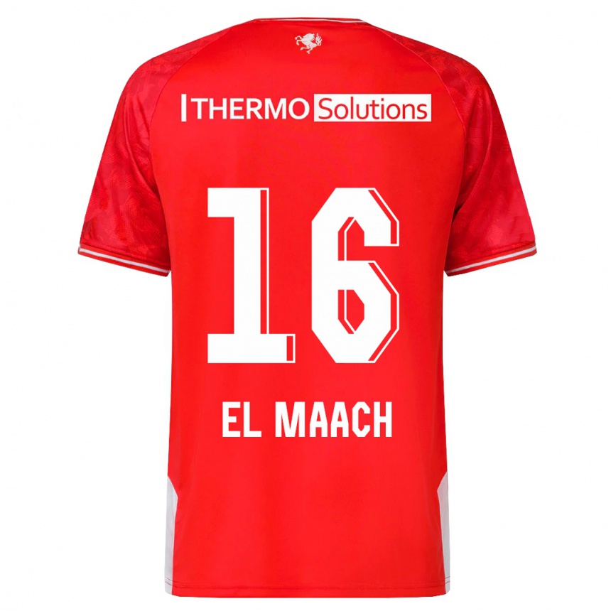 Mujer Fútbol Camiseta Issam El Maach #16 Rojo 1ª Equipación 2023/24