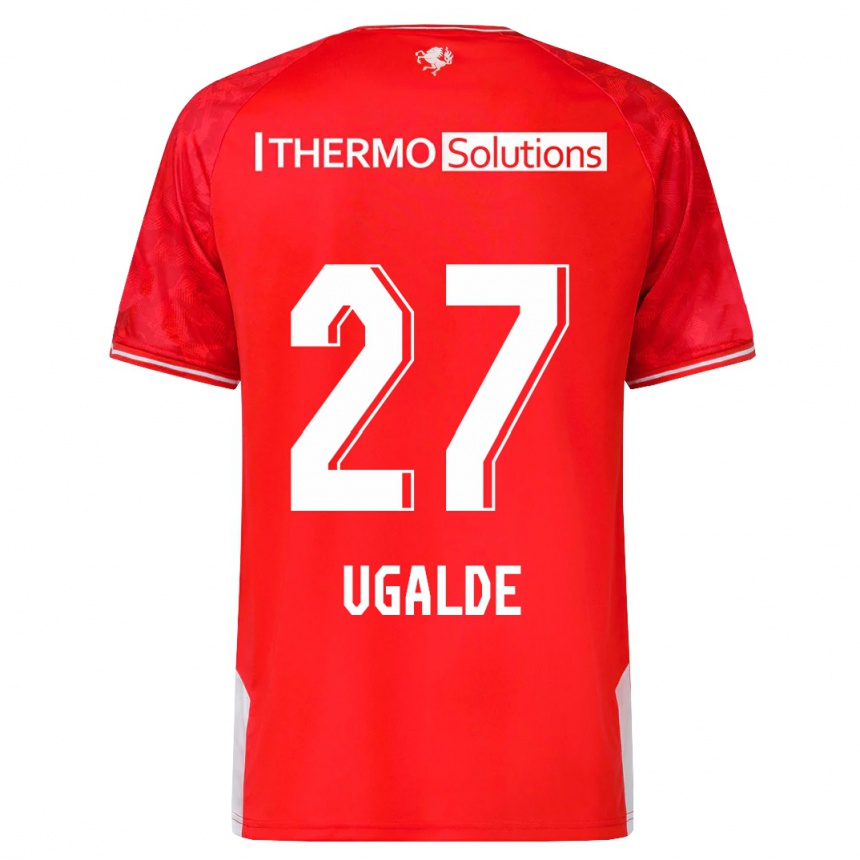Mujer Fútbol Camiseta Manfred Ugalde #27 Rojo 1ª Equipación 2023/24