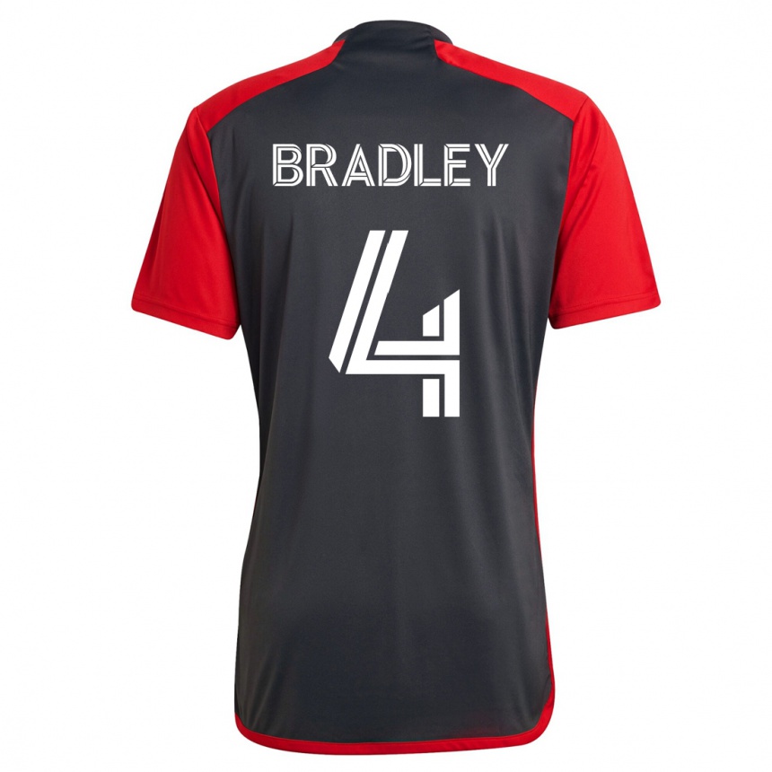 Mujer Fútbol Camiseta Michael Bradley #4 Gris 1ª Equipación 2023/24