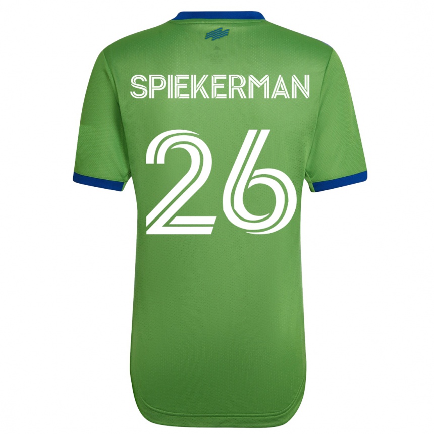 Mujer Fútbol Camiseta Stephanie Spiekerman #26 Verde 1ª Equipación 2023/24