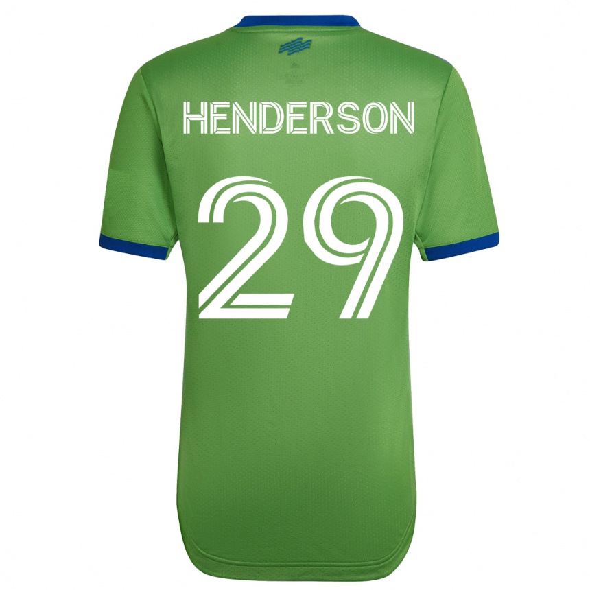 Mujer Fútbol Camiseta Anna Henderson #29 Verde 1ª Equipación 2023/24