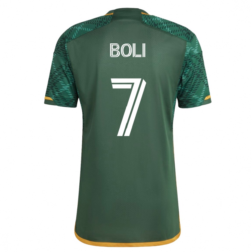 Mujer Fútbol Camiseta Franck Boli #7 Verde 1ª Equipación 2023/24