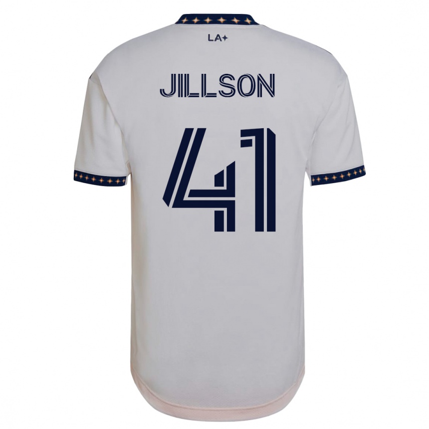 Mujer Fútbol Camiseta Simon Jillson #41 Blanco 1ª Equipación 2023/24