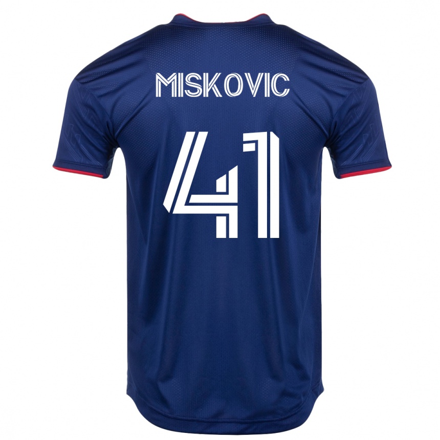 Mujer Fútbol Camiseta Mihajlo Miskovic #41 Armada 1ª Equipación 2023/24