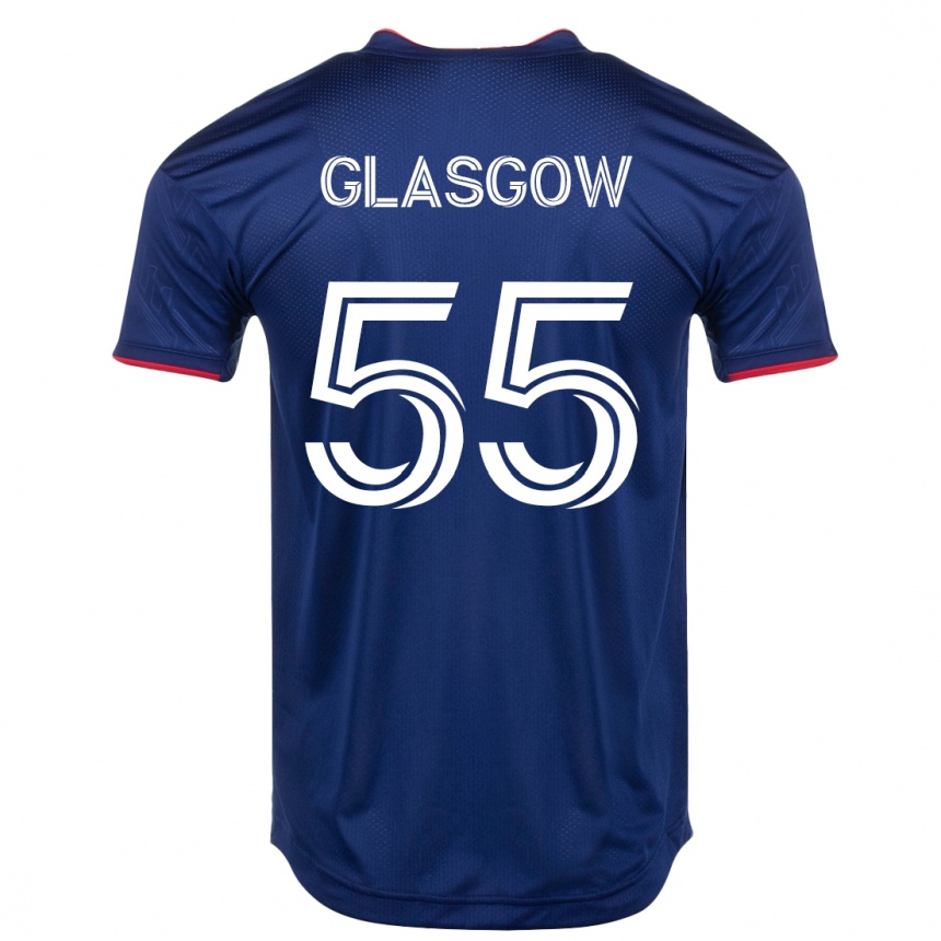 Mujer Fútbol Camiseta Omari Glasgow #55 Armada 1ª Equipación 2023/24