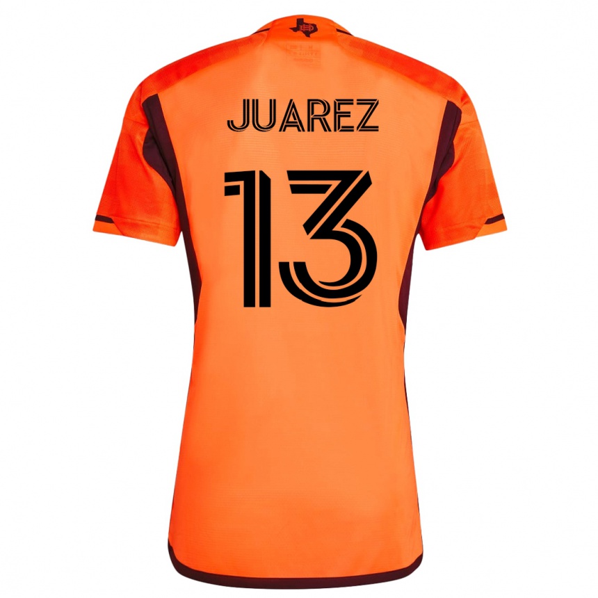 Mujer Fútbol Camiseta Jathan Juarez #13 Naranja 1ª Equipación 2023/24
